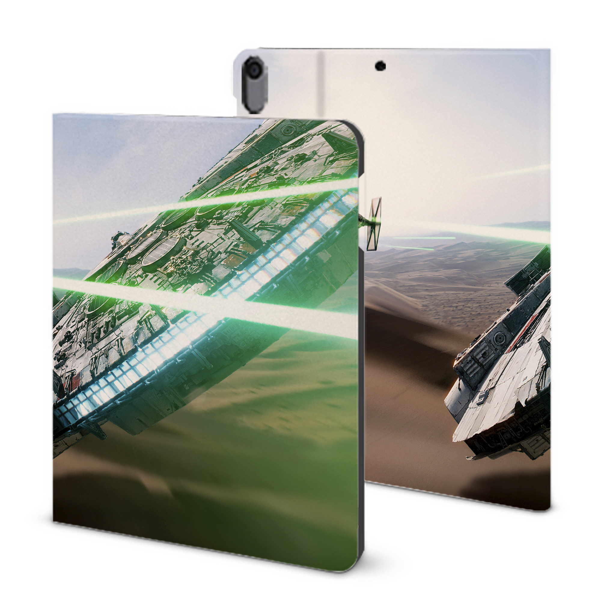 （画像用） スター・ウォーズ Star Wars IPad ケース ブック型 PUレザー TPU 耐衝撃 軽量 薄型 ペン収納なし 全面保護 IPad 各モデル対応